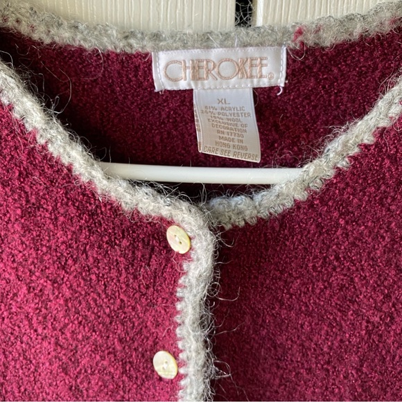Cherokee Wool Cardigan - Picture 3 of 5